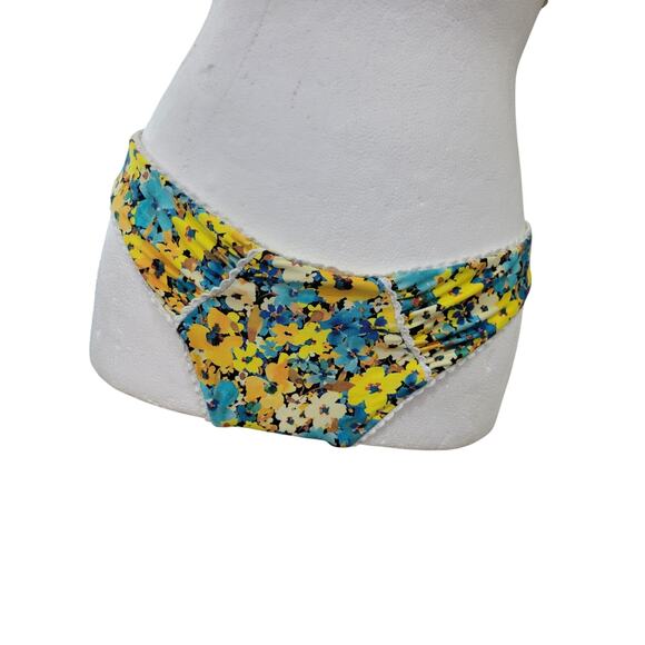 L Space Playa Bikini Swimsuit Women's Size‎ Large Daisy Diamond Two Piece Floral - Picture 4 of 15